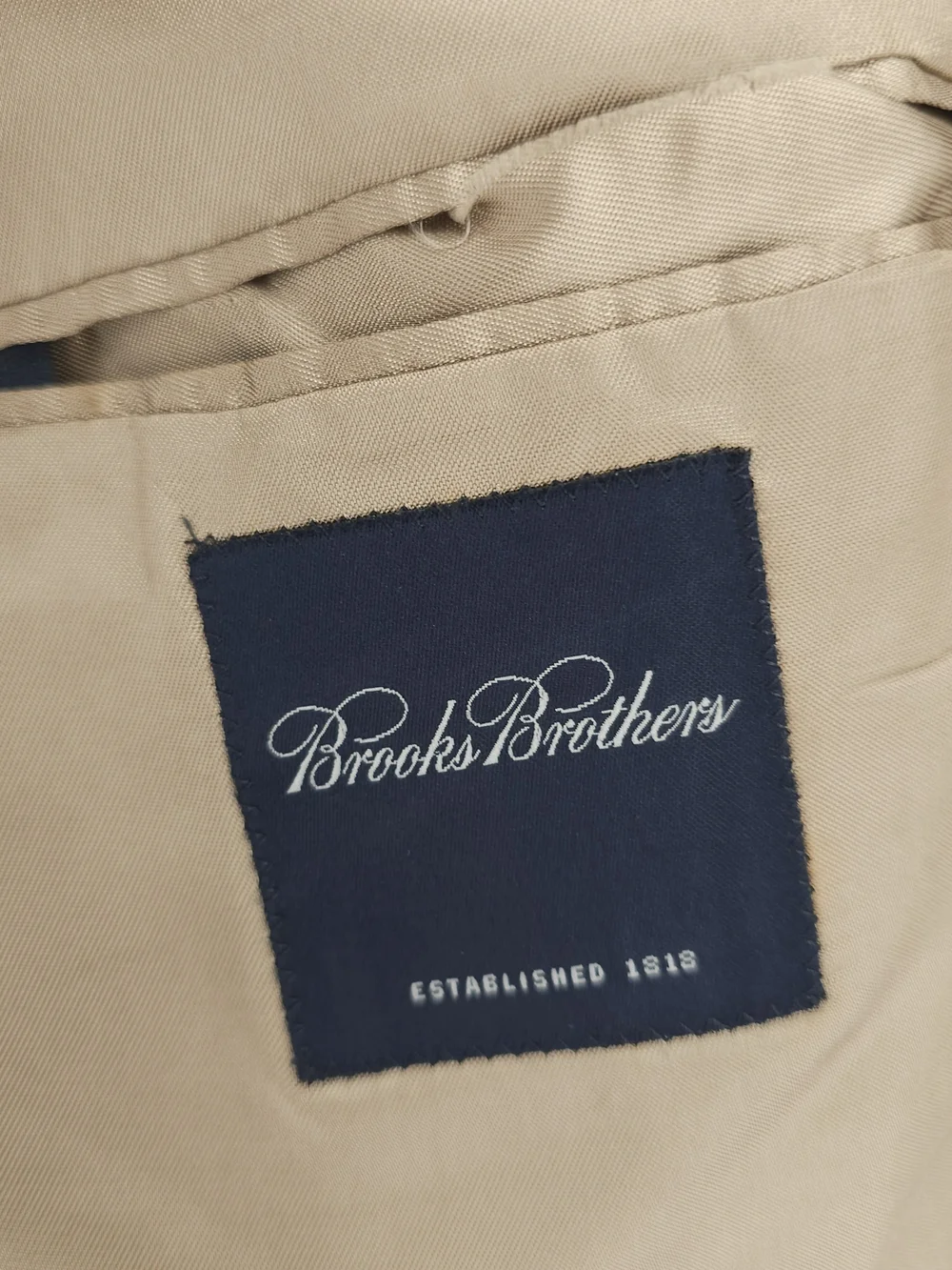 BROOKS BROTHERS Brown Corduroy Sport Coat Size 50R - FLAWS!